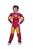 Halloween Costume Iron Man Cosplay Costume For Boys Red