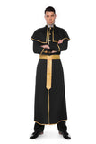 Mens Deluxe Priest Costume For Halloween