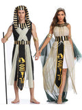 Couple Costume Egyptian Queen Dress Gold
