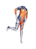 Overwatch Tracer Deluxe Kid Costume Tangerine