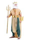 Adult Sequined Mesh Cape Aquaman Costume Black