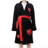 Naruto Akatsuki Robe Kimono Bathrobe Anime Sleepwear