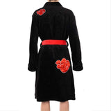 Naruto Akatsuki Robe Kimono Bathrobe Anime Sleepwear