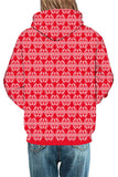 Rudolph Snowflake Christmas Hoodie