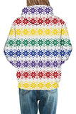 Rainbow Unicorn Ugly Christmas Hoodie