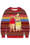 Ugly Otter Christmas Sweatshirt Yellow