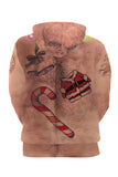 Unisex Color Light Ugly Christmas Hoodie