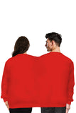Merry Christmas Bear Print Two Person Sweatshirt