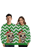 Lovely Kitten Couple Christmas Sweatshirt