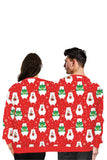 White Bear Two Person Christmas Sweatshirt