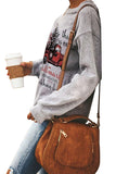 Christmas Truck Print Pullover Sweatshirt Gray