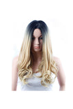 High Density Synthetic Curly Ombre Hair