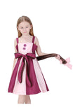 Sweet Dress Girls Alice In Wonderland Cat Halloween Costume Purple