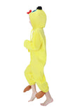 Cute Kids Cartoon Halloween Onesies Pajamas Duck Costumes Yellow