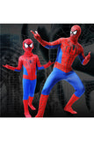 Cool Halloween Cosplay Spider-Man Kids Costume For Boys Red