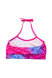 Kids Little Girl Fancy Halloween Mermaid Costume Rose Red