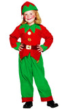 Christmas Fancy Kids Girls Santa's Little Helper Elf Costume Green