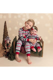 Infant Kids Boys Long Sleeve Snowflake Trees Print Christmas Pajamas