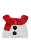 Cute Infant Kids Boys Jumpsuit Christmas Snowman Costume White