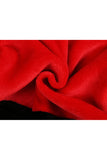 Infant Kids Girls Hooded Bowknot Dress Christmas Santa Claus Costume