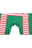 Christmas Infant Boys Santa Little Helper Elf Costume Jumpsuit Green