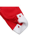 Long Sleeve Hooded Kids Infant Christmas Santa Claus Pajamas Jumpsuit
