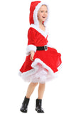 Girls Sweet Santa Christmas Dress Costume