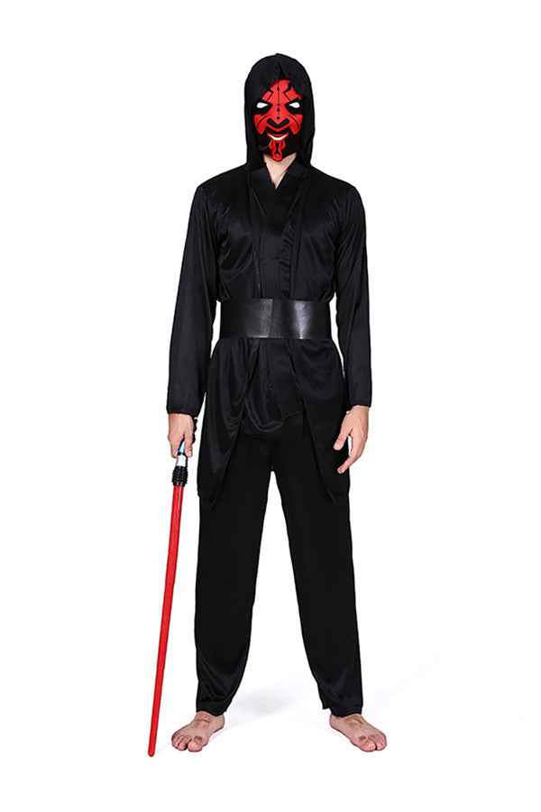 Star Wars Darth Mual Halloween Costume For Mens Black
