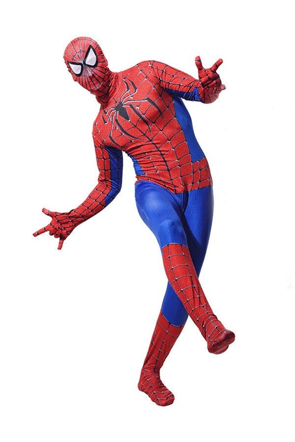 Cool Superhero Spider-Man Halloween Costumes For Mens Red