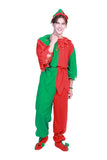 Fancy Christmas Adult Mens Santa Helper Elf Costume Green