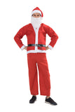 Best Merry Christmas Mens Santa Claus Costume Red