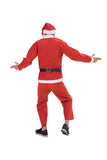 Meilleur costume de père Noël joyeux Noël pour homme rouge