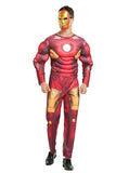 Mens Iron Man Halloween Jumpsuit Costume