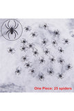 Scary Fake Spiders For Halloween Party Decor Black
