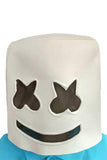 Lightless Marshmello Halloween Headgear Beige White