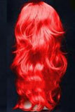 Red Cute Cosplay Ladies Curly Hair Wig