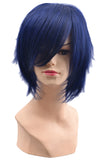 Navy Blue Fashion Unisex Party Cosplay Short Hair