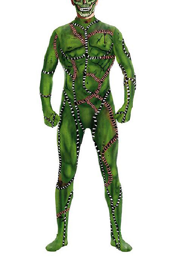 Halloween Hulk Adult Mens Bodysuit Costume