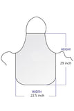 Funny Adult Party Cosplay Snowman Cat Print Christmas Apron White