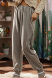 Women's Comfy Casual Pajama Pants With Pocket Grey