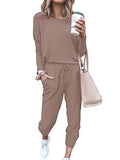 Women's Casual Outfits Sweatsuit Jogger Pants Tracksuit Set