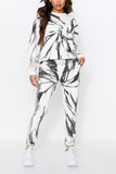 Tie Dye Pullover Sweatshirt Loungewear With Jogger