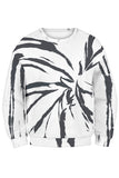 Tie Dye Pullover Sweatshirt Loungewear With Jogger