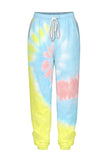 Round Neck Oversized Sweatshirt Jogger Pajama Set Oliver Green