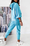 Women 2 Piece Outfits Hoodie With Jogger Pants Track Suit For Ladies