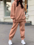 Ensemble de 2 pantalons de survêtement à capuche Jogger