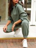 Ensemble de 2 pantalons de survêtement à capuche Jogger