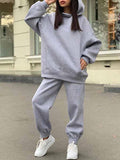 Ensemble de 2 pantalons de survêtement à capuche Jogger