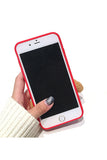 Fashion Merry Christmas Plush Doll Reindeer Case For iPhone Red