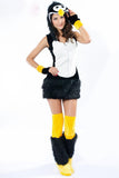 Sexy Adult Deluxe Penguin Dress Halloween Costume